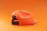 Windproof Club Cap - Orange & Navy