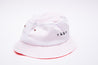 Bucket Hat White / Pink